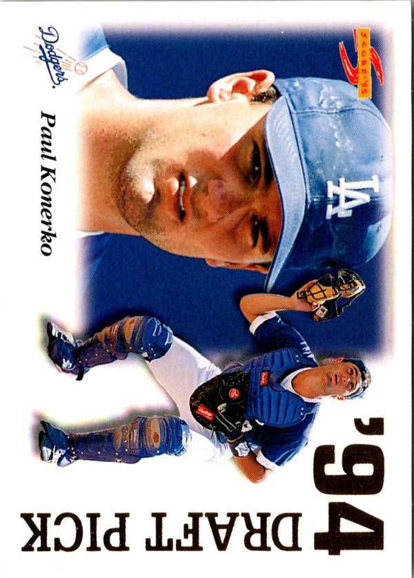 1995 Score '94 Draft Picks Paul Konerko #DP7