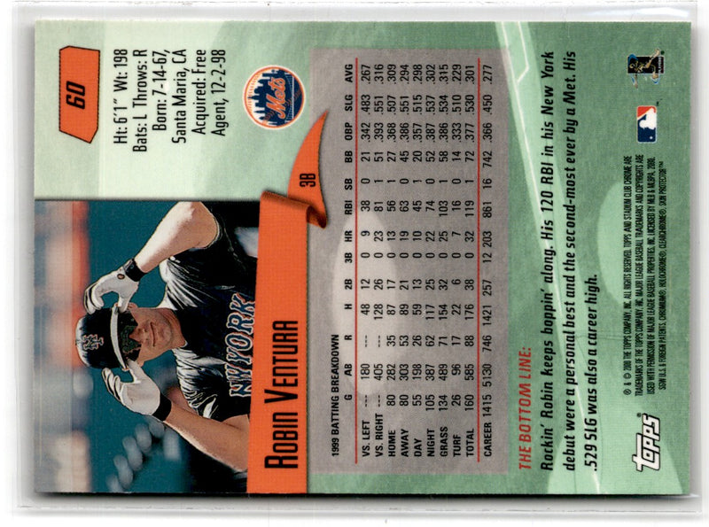 2000 Stadium Club Chrome Robin Ventura