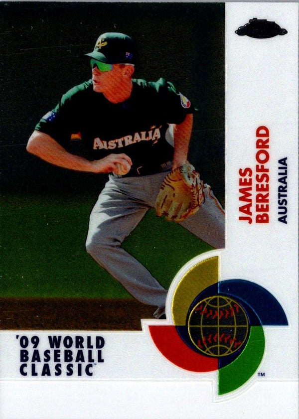 2009 Topps Chrome World Baseball Classic James Beresford #W48