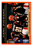 1996 Collector's Choice Season to Remember Blow-ups Carl Pickens