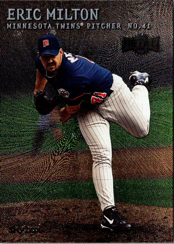 1999 SkyBox Molten Metal Eric Milton #60