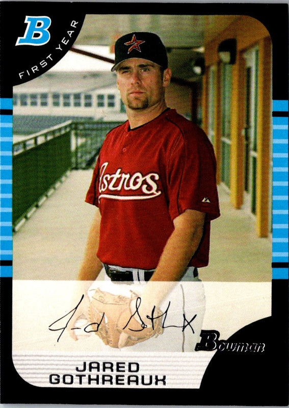 2005 Bowman Jared Gothreaux #290 Rookie