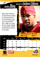 2006 Press Pass Blue Darnell Bing #B34