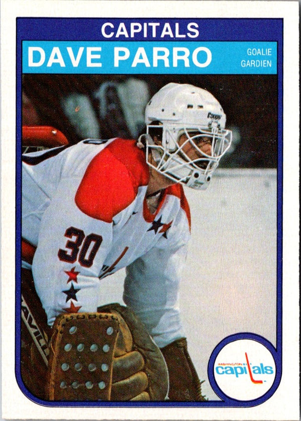 1982 O-Pee-Chee Dave Parro #371 Rookie