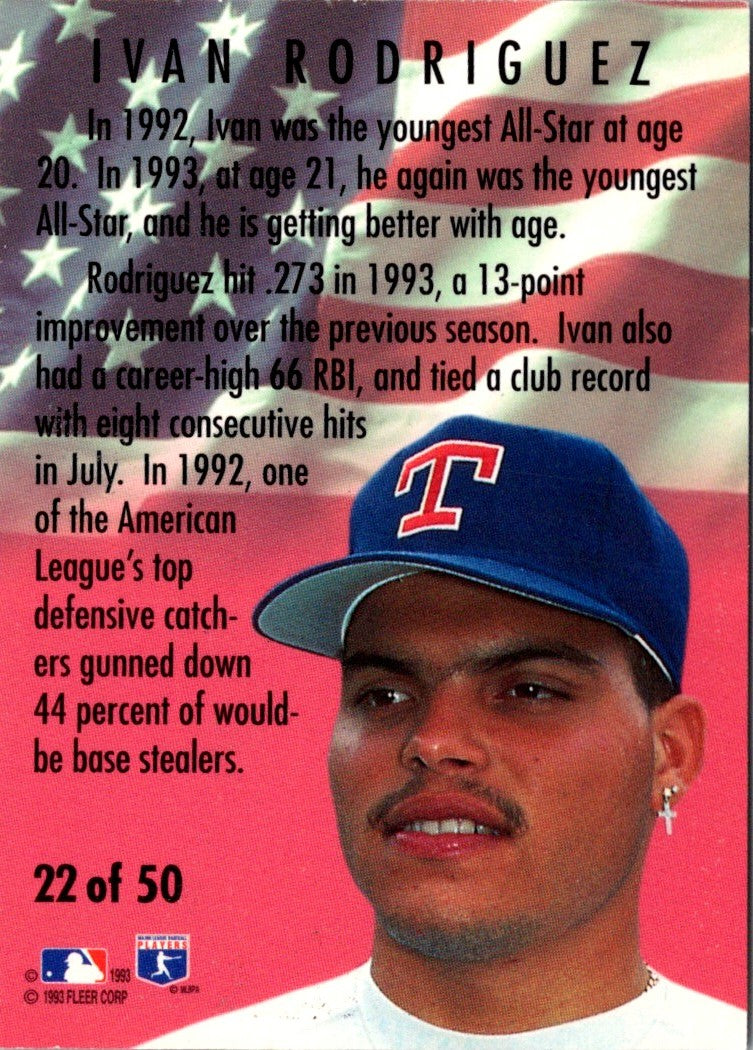 1994 Fleer All-Stars Ivan Rodriguez