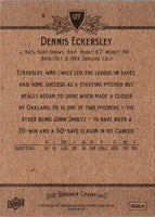 2012 Upper Deck Goodwin Dennis Eckersley #42