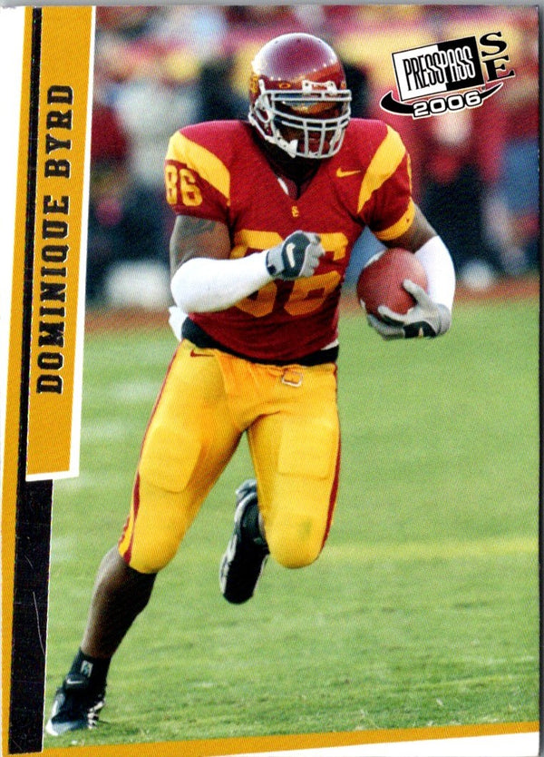 2006 Press Pass SE Dominique Byrd #4