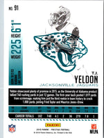 2016 Panini T.J. Yeldon #91