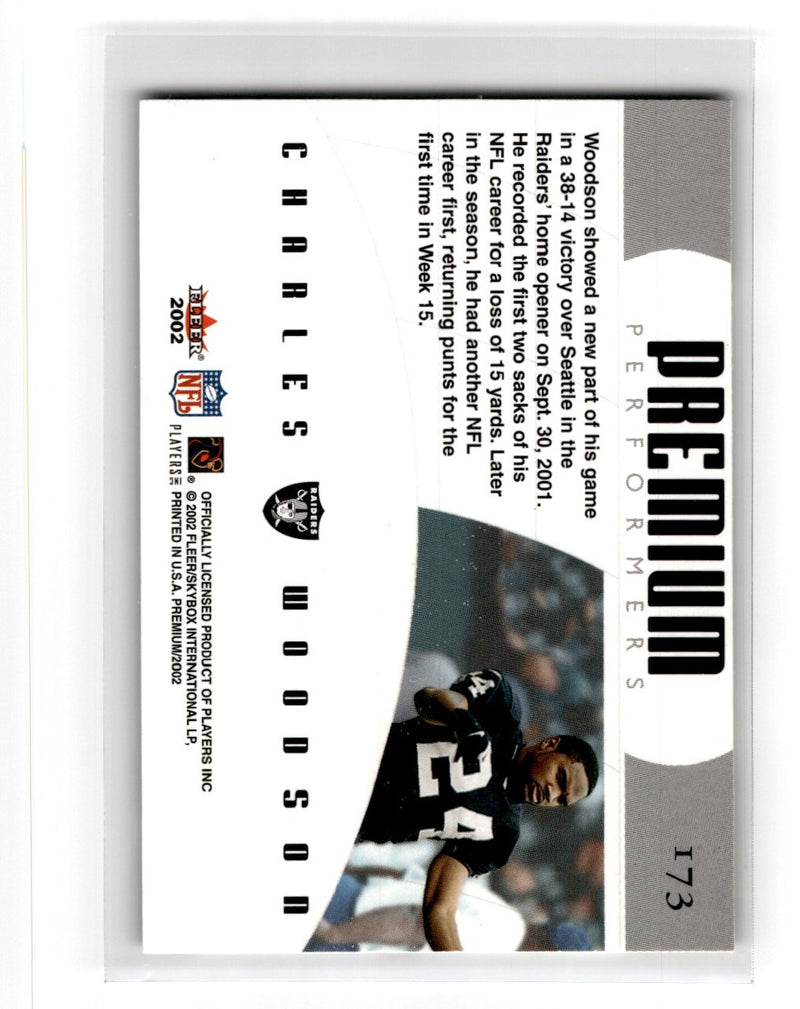 2002 Fleer Premium Charles Woodson