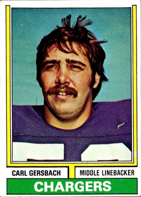 1974 Topps Carl Gersbach #202