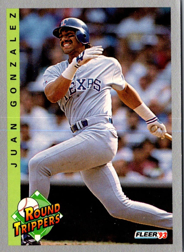 1993 Fleer Juan Gonzalez #709