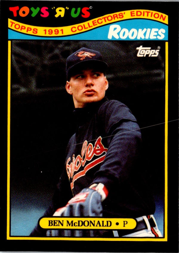 1991 Topps Toys'R'Us Rookies Ben McDonald #17