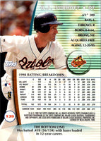 1998 Pinnacle Snapshots B.J. Surhoff #8