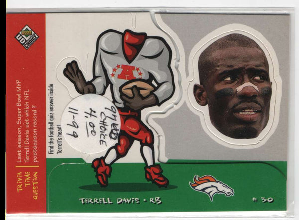 1997 Collector's Choice Jumbos Terrell Davis #3