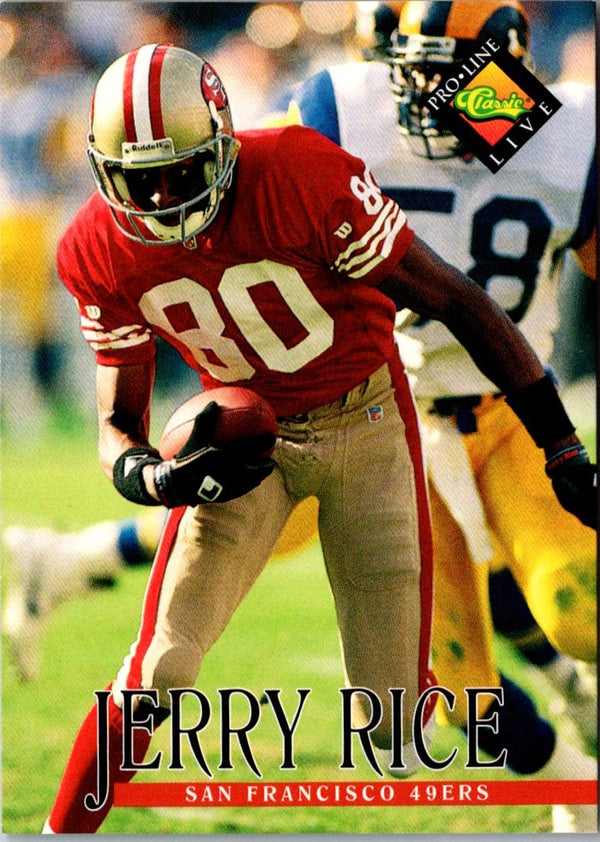 1994 Pro Line Live Jerry Rice #135