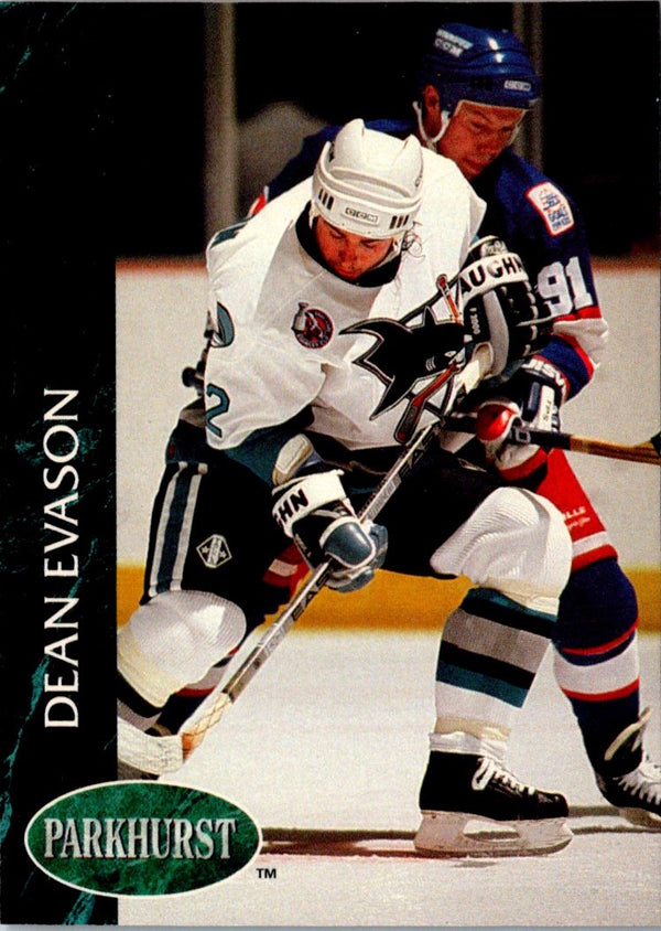 1992 Parkhurst Dean Evason #392