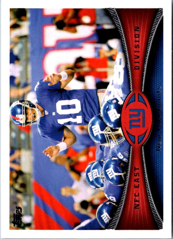 2012 Topps New York Giants: Eli Manning #43