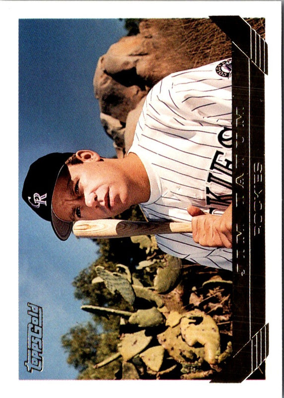 1993 Topps Jim Tatum #691 Rookie