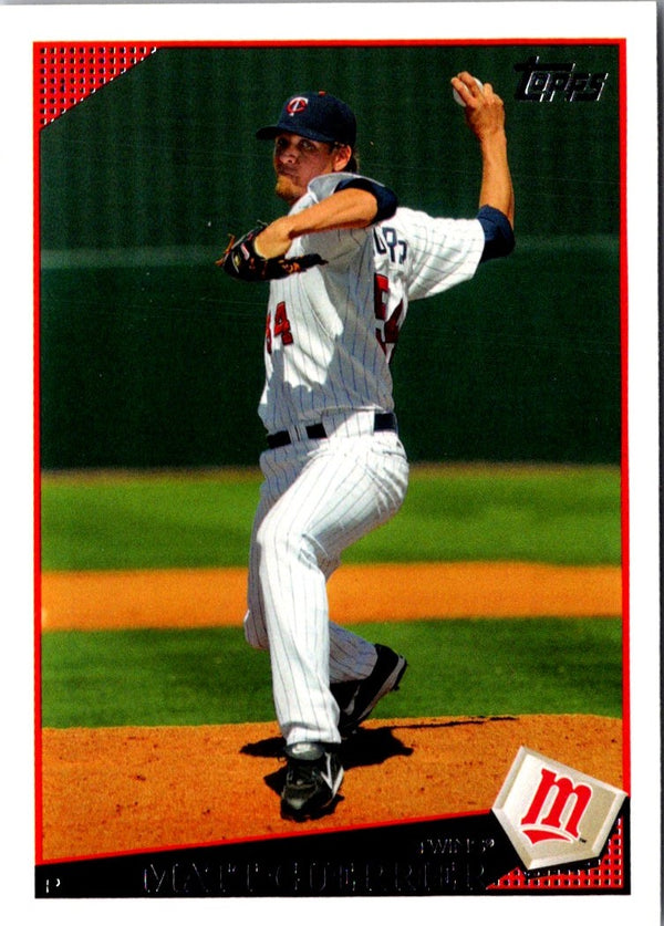 2009 Topps Matt Guerrier #489