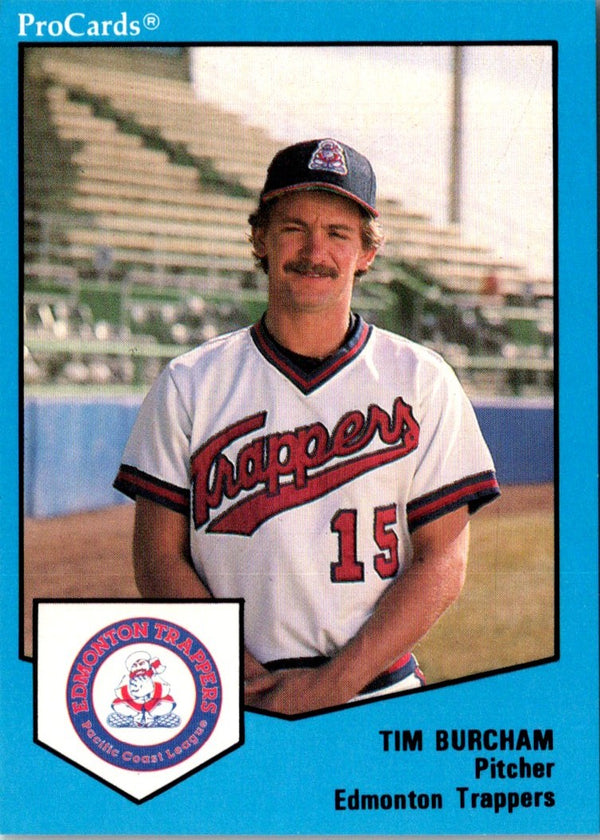 1989 ProCards Tim Burcham #553