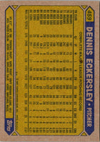 1987 Topps Dennis Eckersley #459