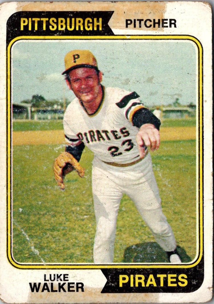 1974 Topps Luke Walker