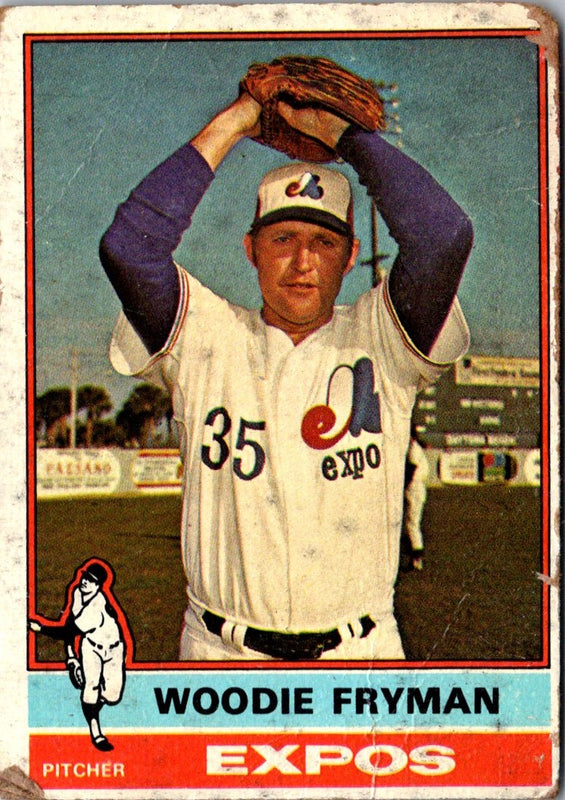 1976 Topps Woodie Fryman #467