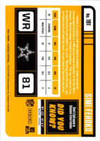 2021 Panini Classics Simi Fehoko #191 Rookie
