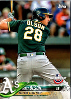 2018 Topps Opening Day Matt Olson #179