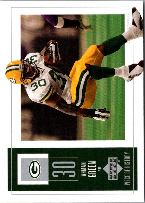 2002 UD Piece of History Ahman Green #36