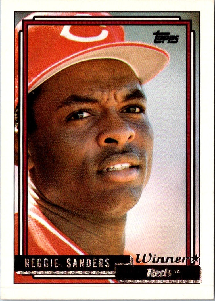 1992 Topps Reggie Sanders