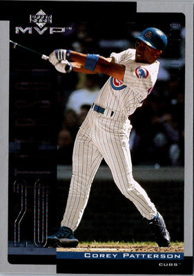 2001 Upper Deck MVP Corey Patterson #198