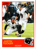 2019 Score Justin Tucker #89