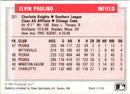 1991 ProCards Tomorrow's Heroes Elvin Paulino