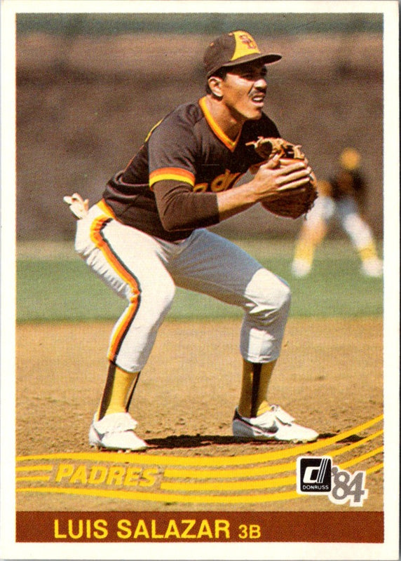 1984 Donruss Luis Salazar #356