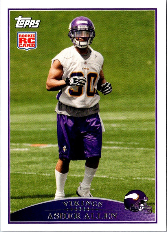 2009 Topps Asher Allen #338 Rookie