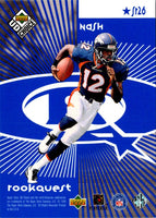 1998 UD Choice StarQuest Keyshawn Johnson/Marcus Nash #SR26