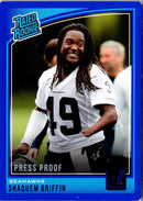2018 Donruss Press Proof Blue Shaquem Griffin