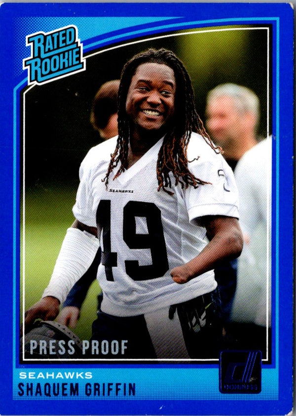 2018 Donruss Press Proof Blue Shaquem Griffin #346