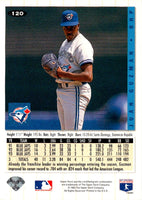 1994 Collector's Choice Gold Signature Juan Guzman #120