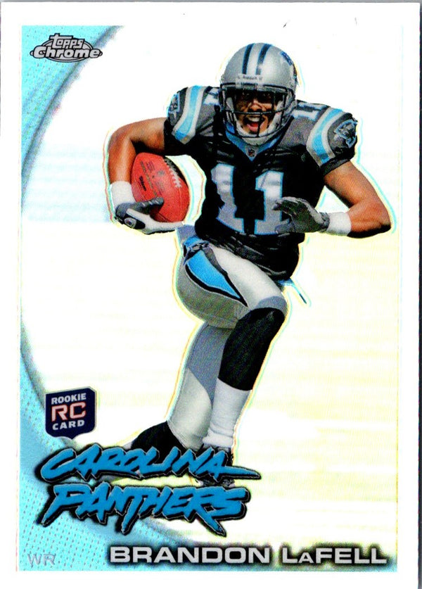 2010 Topps Chrome Refractors Brandon LaFell #C51