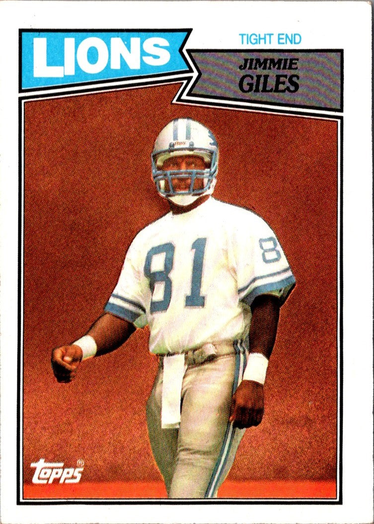 1987 Topps Jimmie Giles