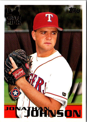 1996 Topps Jonathan Johnson #242 Rookie