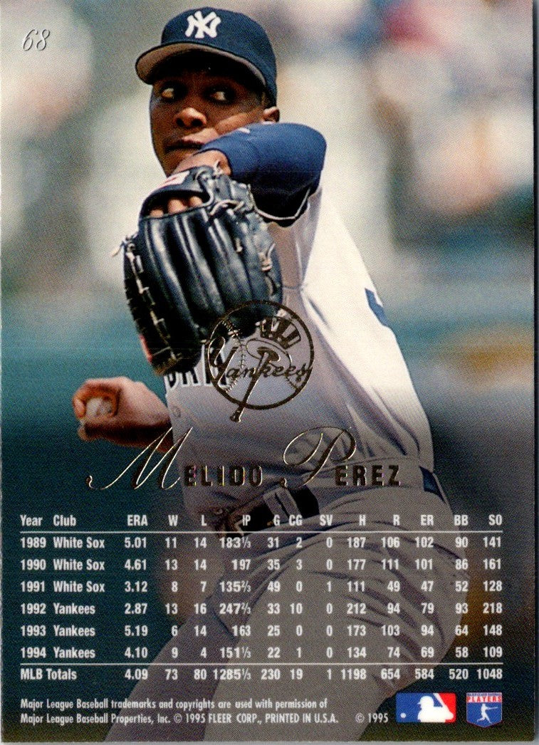 1995 Topps Melido Perez