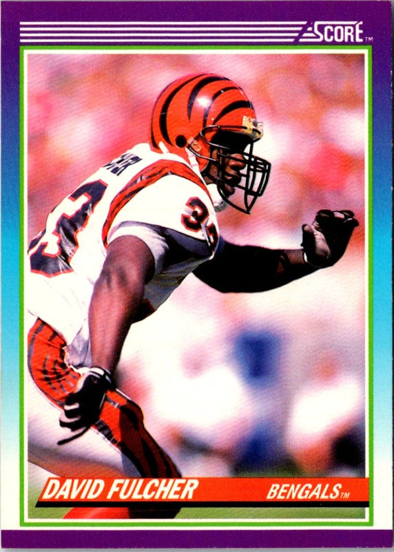 1990 Score David Fulcher #183