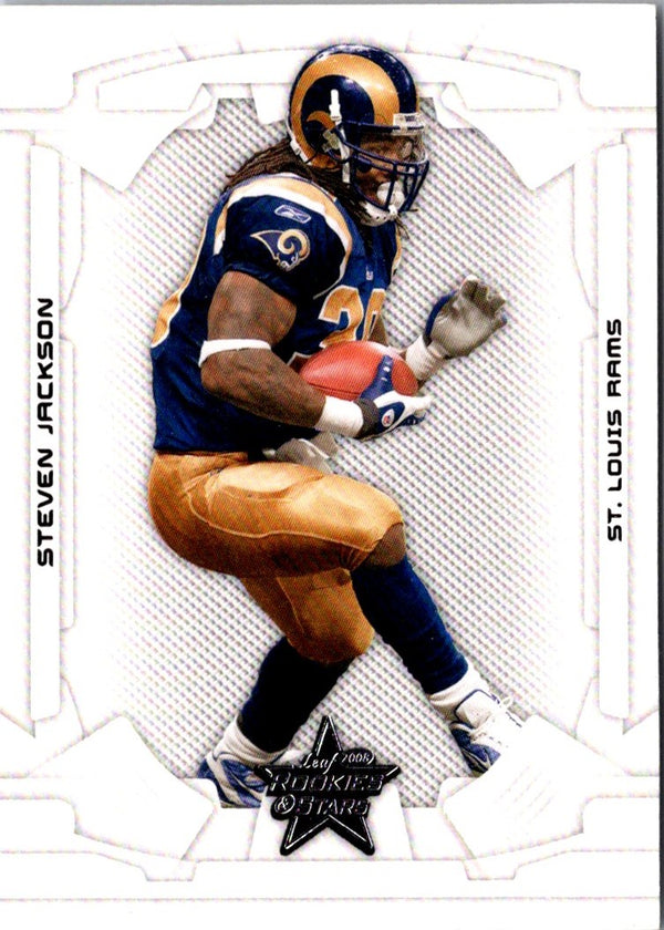 2008 Leaf Rookies & Stars Steven Jackson #89