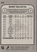 2011 O-Pee-Chee Manny Malhotra