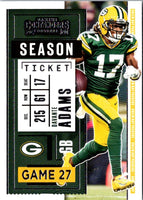 2020 Panini Contenders Red Zone Davante Adams #64