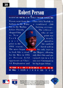 1996 Collector's Choice Robert Person