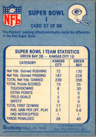 1981 Fleer Team Action Super Bowl I #57